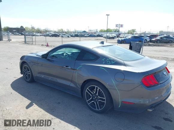 2021 Ford Mustang EcoBoost with VIN 1FA6P8TH2M5138000, listed as a IAAI auction lot 41994849 with 41,024 mi miles and . Bid and sale history available at DreamBid. Image 3.