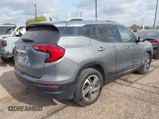 2020 GMC Terrain SLT with VIN 3GKALPEV5LL282043, listed as a IAAI auction lot 42037696 with 46,352 mi miles. Bid and sale history available at carsss.com. Image 4.