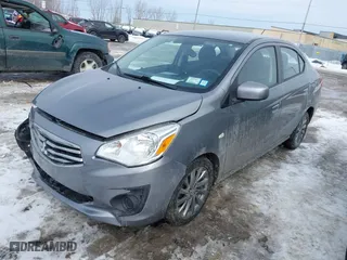 2019 Mitsubishi Mirage G4 ES with VIN ML32F3FJ2KHF17819, listed as a IAAI auction lot 41620767 with 26242 miles. Bid and sale history available at carsss.com. Image 17.