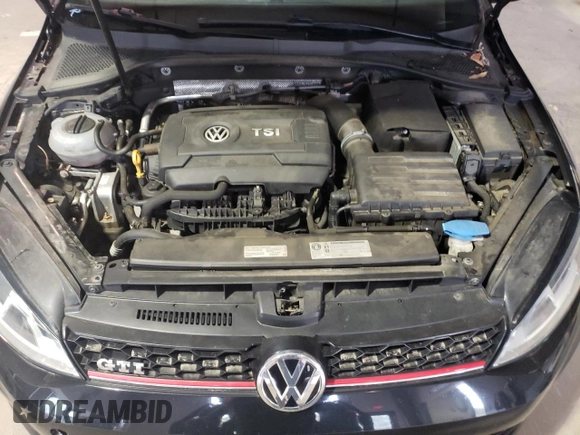 2017 Volkswagen Golf GTI S with VIN 3VW4T7AU7HM066201, listed as a Copart auction lot 44282864 with 52,248 mi miles. Bid and sale history available at carsss.com. Image 11.