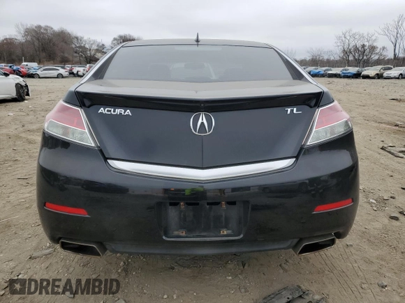2012 Acura TL Tech Auto with VIN 19UUA8F5XCA034429, listed as a Copart auction lot 48895175 with 203,506 mi miles and Salvage Title. Bid and sale history available at carsss.com. Image 6.
