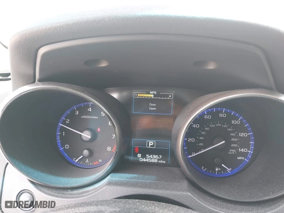 2018 Subaru Outback Premium with VIN 4S4BSAFC8J3307325, listed as a IAAI auction lot 41936266 with 44,588 mi miles. Bid and sale history available at carsss.com. Image 7.