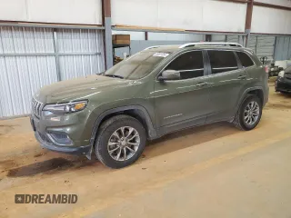 2020 Jeep Cherokee Altitude with VIN 1C4PJMLNXLD556887, listed as a Copart auction lot 46891055 with 75,918 mi miles and Salvage Title. Bid and sale history available at carsss.com. Image 1.