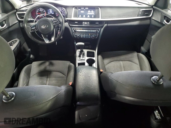 2019 Kia Optima LX with VIN 5XXGT4L32KG335927, listed as a Copart auction lot 51069385 with 159,465 mi miles and Salvage Title. Bid and sale history available at carsss.com. Image 8.