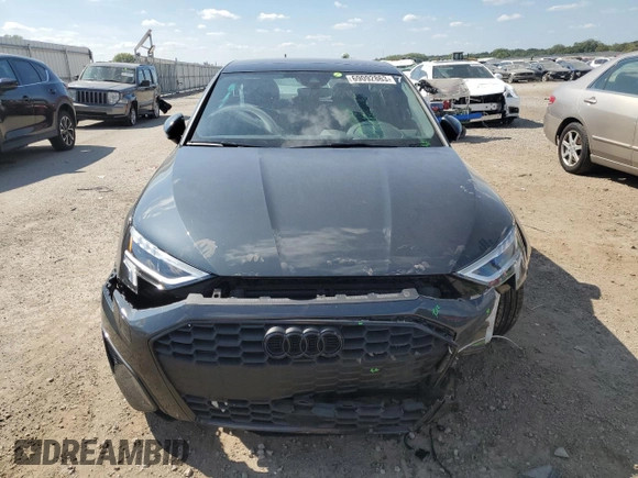 2023 Audi A3 Premium with VIN WAUAUDGY9PA035911, listed as a Copart auction lot 69092863 with 4,661 mi miles. Bid and sale history available at carsss.com. Image 5.