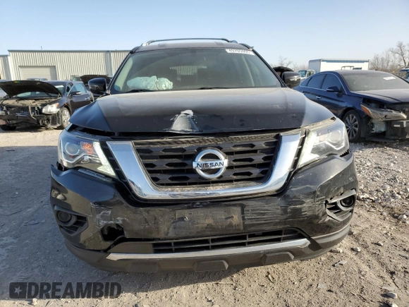 2018 Nissan Pathfinder SV with VIN 5N1DR2MNXJC651799, listed as a Copart auction lot 49705995 with 63,051 mi miles and Salvage Title. Bid and sale history available at carsss.com. Image 5.