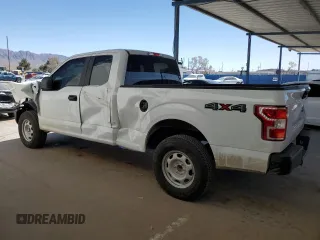 2019 Ford F-150 XL with VIN 1FTEX1EB8KKD27044, listed as a Copart auction lot 49573115 with 100,768 mi miles and Salvage Title. Bid and sale history available at carsss.com. Image 2.