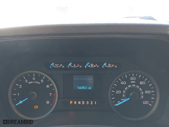 2017 Ford F-150 XL with VIN 1FTEW1C82HFB34884, listed as a IAAI auction lot 40994081 with NaN miles. Bid and sale history available at carsss.com. Image 7.