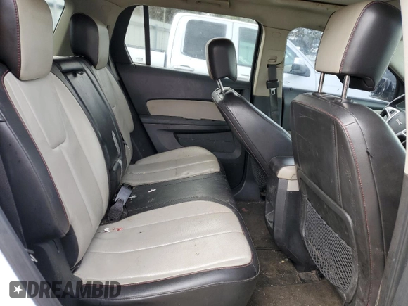 2011 GMC Terrain SLT-1 with VIN 2CTFLVE53B6235302, listed as a Copart auction lot 46898125 with 183,059 mi miles and Salvage title. Bid and sale history available at DreamBid. Image 11.