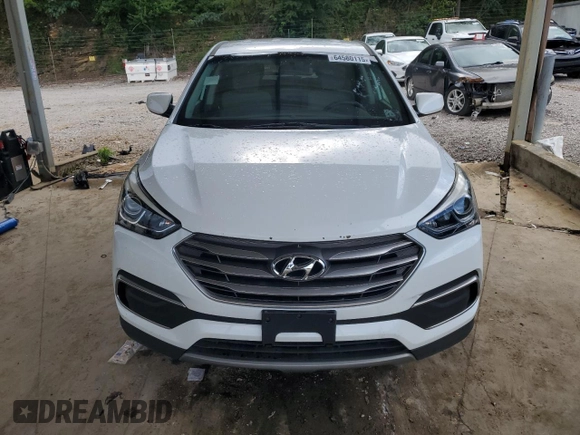 2018 Hyundai Santa Fe 2.4L with VIN 5NMZT3LB7JH054992, listed as a Copart auction lot 64580115 with 162,406 mi miles and Clean title. Bid and sale history available at DreamBid. Image 5.