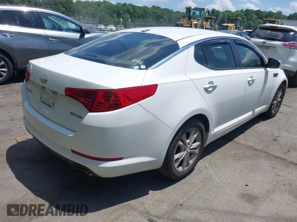 2013 Kia Optima EX с VIN 5XXGN4A79DG238419, выставлен на аукционе IAAI как лот 42484571 с пробегом 168 844 миль миль и . История ставок и продаж доступна на DreamBid. Изображение 4.