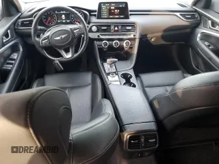 2021 Genesis G70 2.0T with VIN KMTG64LA0MU075600, listed as a Copart auction lot 86821304 with 60,067 mi miles and Salvage Title. Bid and sale history available at carsss.com. Image 8.