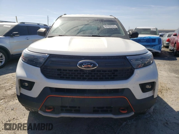 2022 Ford Explorer Timberline with VIN 1FMSK8JHXNGA36293, listed as a Copart auction lot 87422514 with 112,283 mi miles and Salvage Title. Bid and sale history available at carsss.com. Image 5.