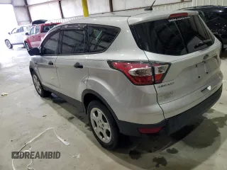 2017 Ford Escape S with VIN 1FMCU0F77HUA21014, listed as a Copart auction lot 58357195 with 46,722 mi miles and Salvage title. Bid and sale history available at DreamBid. Image 2.