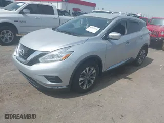 2016 Nissan Murano S with VIN 5N1AZ2MGXGN150011, listed as a IAAI auction lot 41887571 with 56,125 mi miles. Bid and sale history available at carsss.com. Image 17.