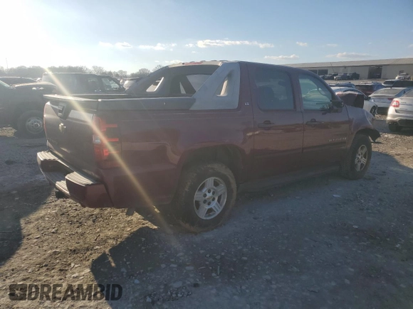2007 Chevrolet Avalanche 3LT with VIN 3GNEC12J47G140462, listed as a Copart auction lot 42102955 with 203,597 mi miles and Salvage title. Bid and sale history available at DreamBid. Image 3.