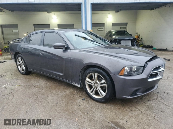 2013 Dodge Charger RT Plus with VIN 2C3CDXDT3DH542780, listed as a Copart auction lot 43349285 with 120,058 mi miles and Salvage Title. Bid and sale history available at carsss.com. Image 4.
