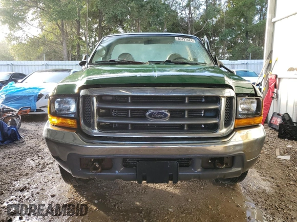 2000 Ford Super Duty F-250 XL with VIN 1FTNF20L8YEA47432, listed as a Copart auction lot 86127524 with 186,938 mi miles and Salvage Title. Bid and sale history available at carsss.com. Image 5.
