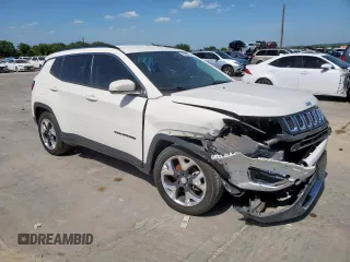 2019 Jeep Compass Limited with VIN 3C4NJCCB1KT664279, listed as a Copart auction lot 64853685 with 83,866 mi miles and Salvage title. Bid and sale history available at DreamBid. Image 4.