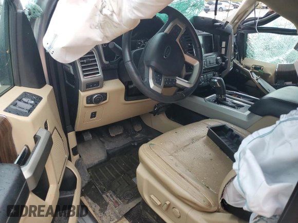 2016 Ford F-150 XLT with VIN 1FTEW1EF0GFB20475, listed as a Copart auction lot 56536605 with 111,748 mi miles and Salvage title. Bid and sale history available at DreamBid. Image 8.
