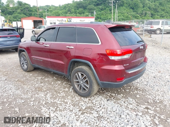 2018 Jeep Grand Cherokee Limited with VIN 1C4RJFBG9JC337526, listed as a IAAI auction lot 42513633 with 86,928 mi miles and . Bid and sale history available at DreamBid. Image 3.