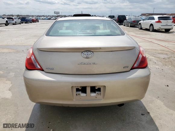 2006 Toyota Camry Solara SE with VIN 4T1CE38P76U658185, listed as a Copart auction lot 50513765 with 156,264 mi miles and Salvage Title. Bid and sale history available at carsss.com. Image 6.