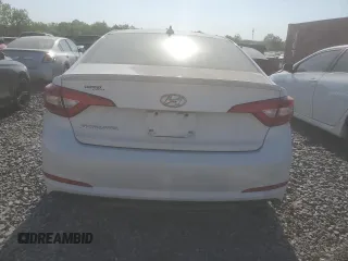 2016 Hyundai Sonata SE with VIN 5NPE24AF7GH410477, listed as a Copart auction lot 53620485 with 144,606 mi miles and Clean Title. Bid and sale history available at carsss.com. Image 6.