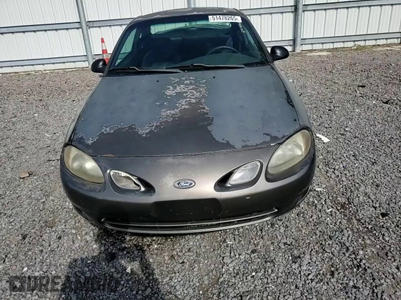 2001 Ford Escort ZX2 with VIN 3FAFP11301R195223, listed as a Copart auction lot 51478265 with 135,724 mi miles and Salvage Title. Bid and sale history available at carsss.com. Image 11.