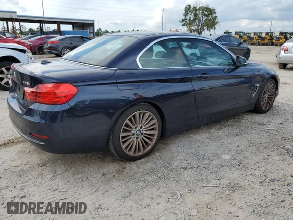 2014 BMW 4 Series 428i with VIN WBA3V7C53EP770882, listed as a Copart auction lot 71480514 with 42,427 mi miles and Non Repairable. Bid and sale history available at DreamBid. Image 3.
