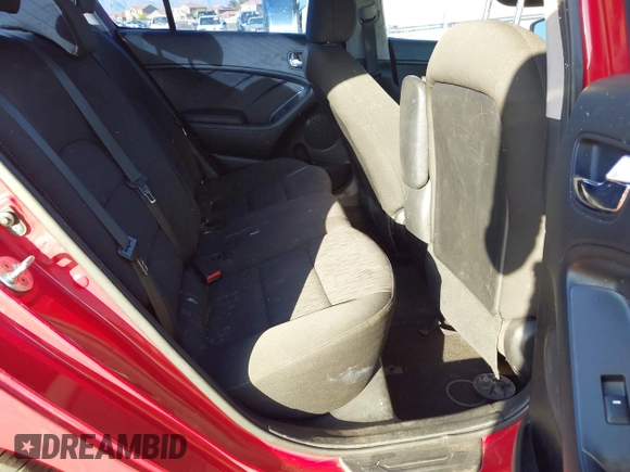 2016 Kia Forte LX with VIN KNAFK4A6XG5558849, listed as a IAAI auction lot 42115950 with 171,839 mi miles and . Bid and sale history available at carsss.com. Image 8.