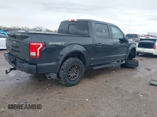 2016 Ford F-150 XL with VIN 1FTEW1CF1GKD72696, listed as a IAAI auction lot 41911550 with 163,427 mi miles and . Bid and sale history available at carsss.com. Image 4.