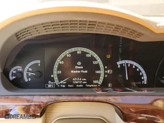 2012 Mercedes-Benz S-Class S 550 with VIN WDDNG7DB2CA426427, listed as a Copart auction lot 43619315 with 126,212 mi miles and Salvage Title. Bid and sale history available at carsss.com. Image 9.