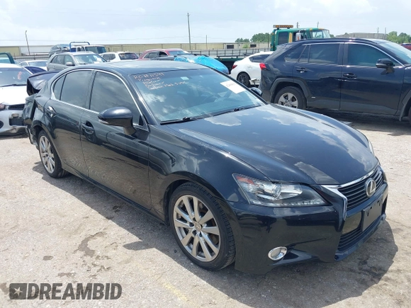 2014 Lexus GS 350 with VIN JTHBE1BLXE5035094, listed as a IAAI auction lot 42496839 with 127,250 mi miles and . Bid and sale history available at DreamBid. Image 1.