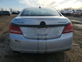 2016 Buick LaCrosse Leather with VIN 1G4GB5G33GF218653, listed as a Copart auction lot 48353765 with 142,846 mi miles and Clean Title. Bid and sale history available at DreamBid. Image 6.