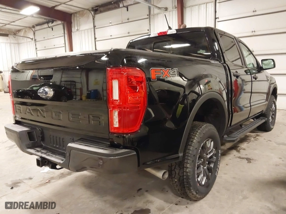 2023 Ford Ranger XL with VIN 1FTER4FH8PLE17858, listed as a IAAI auction lot 41710721 with 5,299 mi miles. Bid and sale history available at carsss.com. Image 4.
