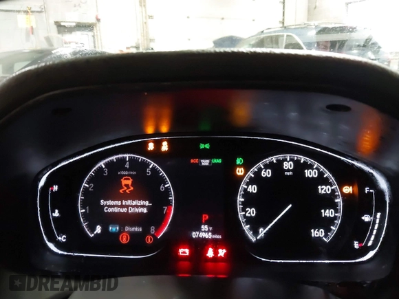 2019 Honda Accord Touring with VIN 1HGCV2F99KA031634, listed as a IAAI auction lot 41209019 with 74,965 mi miles and . Bid and sale history available at DreamBid. Image 7.