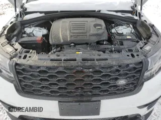 2021 Land Rover Range Rover Velar R-Dynamic S with VIN SALYT2EX4MA319874, listed as a Copart auction lot 45609085 with 25,675 mi miles and Salvage title. Bid and sale history available at DreamBid. Image 12.