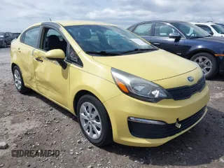 2016 Kia Rio LX with VIN KNADM4A30G6681920, listed as a IAAI auction lot 41770771 with 119,089 mi miles. Bid and sale history available at carsss.com. Image 1.