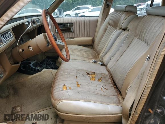 1976 Cadillac Seville z VIN 6S69R6Q491846, wystawiony jako Copart lot #65389324 z przebiegiem 99 290 mil mil oraz Szkoda całkowita • Salvage title. Historia ofert i sprzedaży dostępna na DreamBid. Obrazek 7.