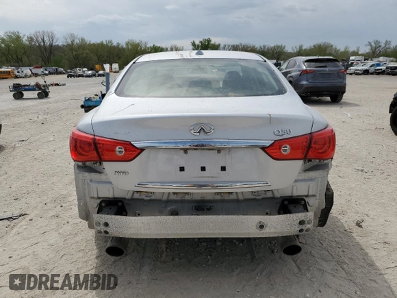 2017 Infiniti Q50 Signature Edition z VIN JN1EV7AR0HM830515, wystawiony jako Copart lot #53435825 z przebiegiem 66 994 mil mil oraz Szkoda całkowita • Salvage title. Historia ofert i sprzedaży dostępna na DreamBid. Obrazek 6.