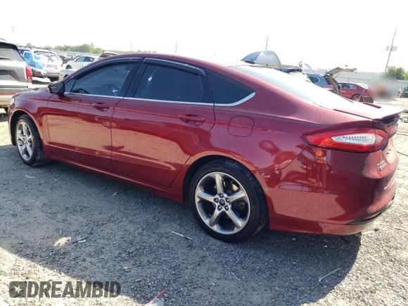 2014 Ford Fusion SE with VIN 3FA6P0HD2ER125916, listed as a Copart auction lot 51517515 with 129,271 mi miles and Salvage Title. Bid and sale history available at DreamBid. Image 2.