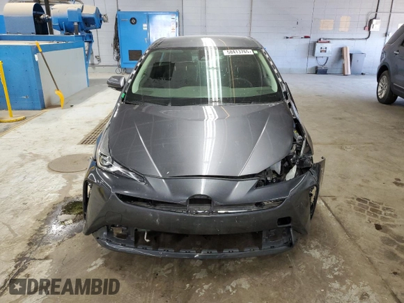 2022 Toyota Prius L Eco with VIN JTDKAMFU8N3169552, listed as a Copart auction lot 58413765 with 112,604 mi miles and Salvage title. Bid and sale history available at DreamBid. Image 5.