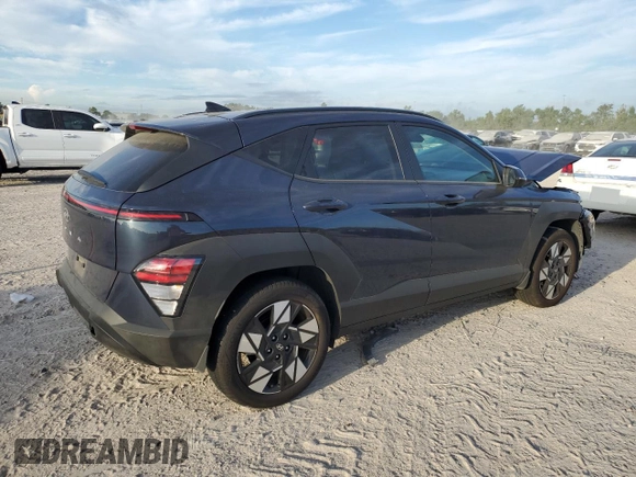 2024 Hyundai Kona SEL with VIN KM8HB3AB4RU046429, listed as a Copart auction lot 67695904 with 9,300 mi miles and Salvage Title. Bid and sale history available at carsss.com. Image 3.
