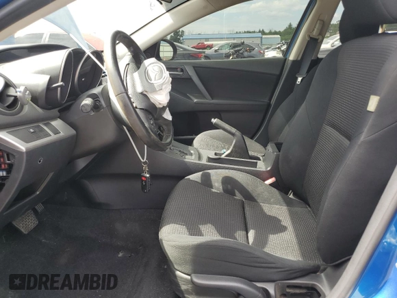2012 Mazda 3 i Touring with VIN JM1BL1L88C1679005, listed as a Copart auction lot 64215215 with 133,091 mi miles and Salvage title. Bid and sale history available at DreamBid. Image 7.