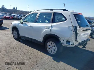 2021 Subaru Forester with VIN JF2SKADC0MH582834, listed as a IAAI auction lot 41462534 with 19,156 mi miles. Bid and sale history available at carsss.com. Image 3.