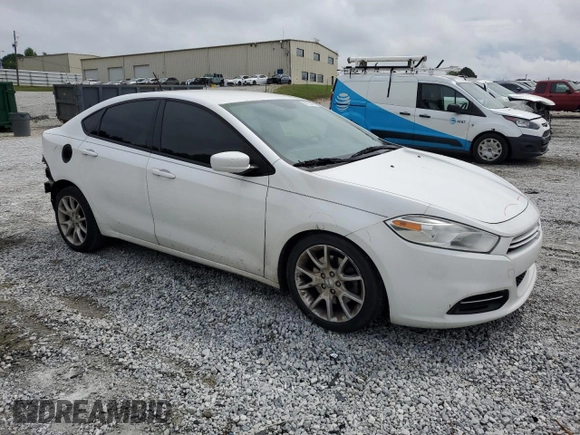 2013 Dodge Dart SXT z VIN 1C3CDFBA9DD204275, wystawiony jako Copart lot #56020465 z przebiegiem 117 396 mil mil oraz Szkoda całkowita • Salvage title. Historia ofert i sprzedaży dostępna na DreamBid. Obrazek 4.