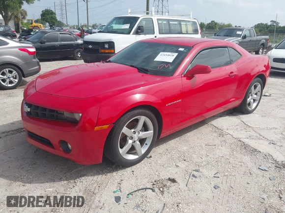 2011 Chevrolet Camaro 2LT with VIN 2G1FC1ED9B9112381, listed as a IAAI auction lot 42434020 with 193,103 mi miles and . Bid and sale history available at DreamBid. Image 19.