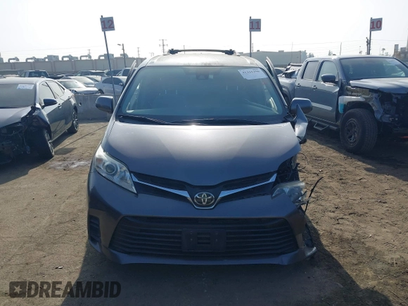 2019 Toyota Sienna LE Auto Access Seat with VIN 5TDKZ3DC4KS987948, listed as a IAAI auction lot 41225296 with 104,189 mi miles and . Bid and sale history available at DreamBid. Image 12.