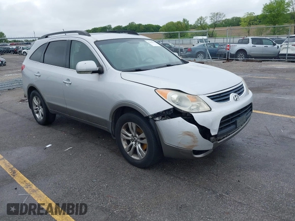 2012 Hyundai Veracruz Limited with VIN KM8NU4CC3CU192174, listed as a IAAI auction lot 42312174 with 201,379 mi miles and . Bid and sale history available at DreamBid. Image 1.