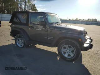 2016 Jeep Wrangler Willys Wheeler with VIN 1C4AJWAG5GL266235, listed as a Copart auction lot 50237195 with 60,830 mi miles and Salvage title. Bid and sale history available at DreamBid. Image 4.